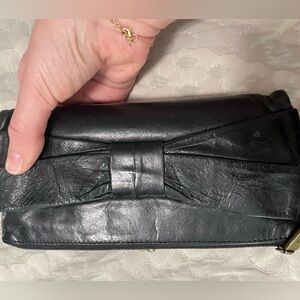 HOBO Black bow wallet/clutch